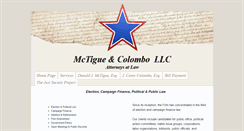 Desktop Screenshot of mctiguelawgroup.com