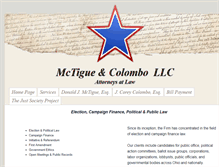 Tablet Screenshot of mctiguelawgroup.com